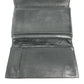 CHROME HEARTS cross ball button Wave wallet 2-fold long wallet Long Wallet Leather Black Used