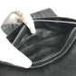 CHROME HEARTS cross ball button Wave wallet 2-fold long wallet Long Wallet Leather Black Used