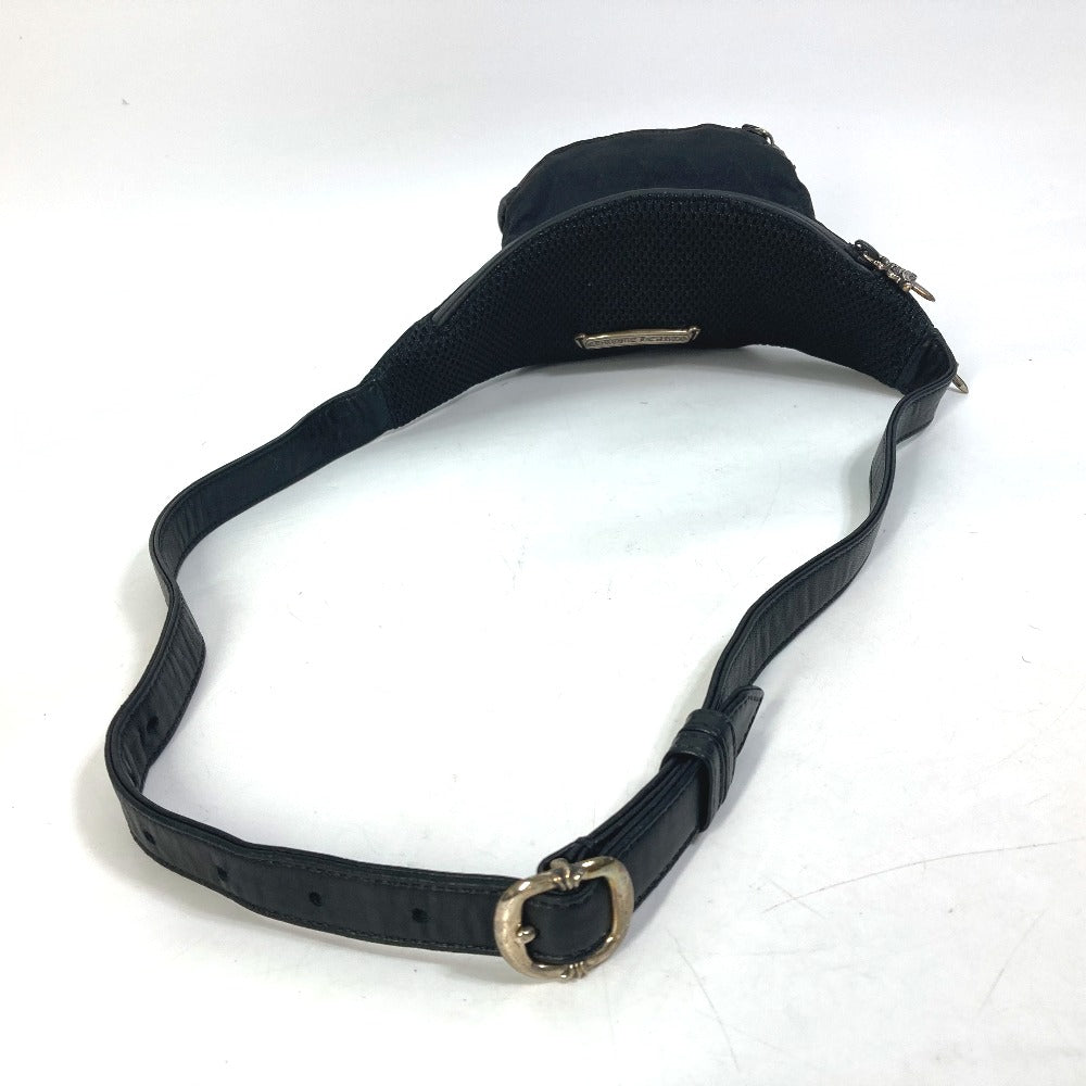 CHROME HEARTS SNAT PACK MINI Gunslinger Waist Pouch, Waist Bag, Nylon, Men's, Black