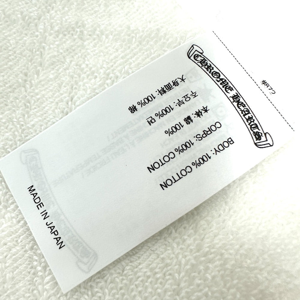 CHROME HEARTS FACE MATH PLUS クロス ハンドタオル タオル コットン メンズ ホワイト