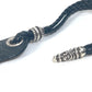 CHROME HEARTS Leather Shoehorn with Strap and Logo, Men's, Black