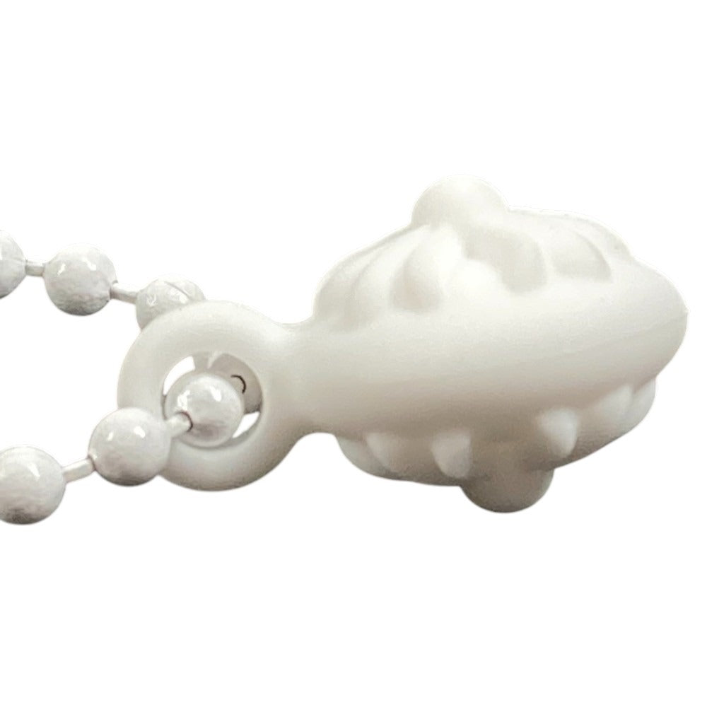 CHROME HEARTS Crossball Logo Chain Necklace Accessory Necklace Rubber Unisex White White
