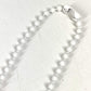 CHROME HEARTS Crossball Logo Chain Necklace Accessory Necklace Rubber Unisex White White