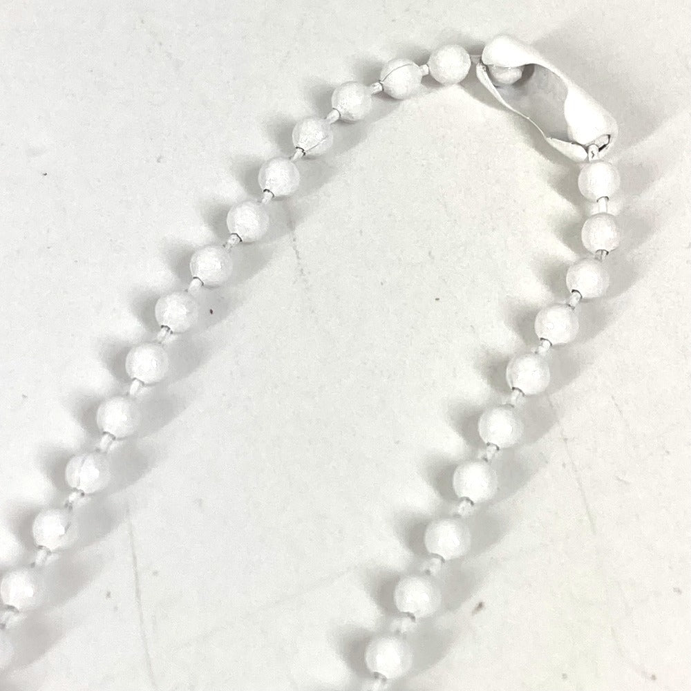CHROME HEARTS Crossball Logo Chain Necklace Accessory Necklace Rubber Unisex White White