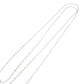 CHROME HEARTS Crossball Logo Chain Necklace Accessory Necklace Rubber Unisex White White