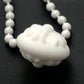 CHROME HEARTS Crossball logo Accessories: Chain Necklace Pendant, Silicone Necklace rubber White Used