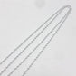 CHROME HEARTS Crossball logo Accessories: Chain Necklace Pendant, Silicone Necklace rubber White Used