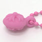 CHROME HEARTS Crossball logo Accessories: Chain Necklace Pendant, Silicone Necklace rubber pink Used