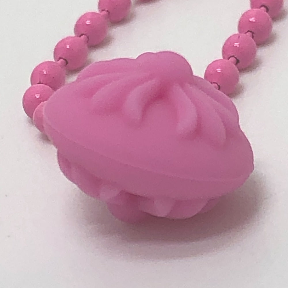 CHROME HEARTS Crossball logo Accessories: Chain Necklace Pendant, Silicone Necklace rubber pink Used