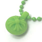 CHROME HEARTS Crossball logo Accessories: Chain Necklace Pendant, Silicone Necklace rubber Green Used