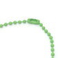 CHROME HEARTS Crossball logo Accessories: Chain Necklace Pendant, Silicone Necklace rubber Green Used