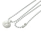 CHROME HEARTS Cross ball Accessories Necklace rubber White Used