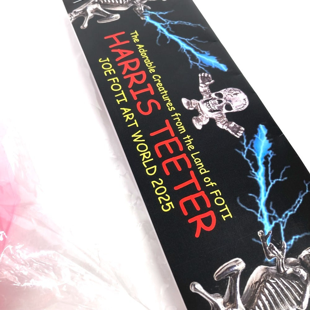 CHROME HEARTS Objects, interior decorations, stuffed animals HARRIS TEETER JOE FOTI ART WORLD 2025 Figure - Japan Limited Edition skull Miscellaneous goods Plastic Neon pink Used