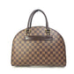 LOUIS VUITTON N41455 Damier Shoulder Bag, Nolita Bag, Boston Bag, Handbag, Damier Canvas, Women's, Ebene, Brown