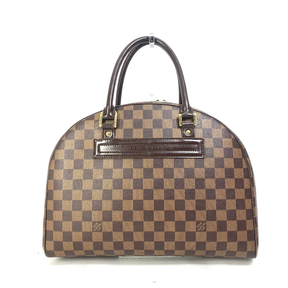 LOUIS VUITTON N41455 Damier Shoulder Bag, Nolita Bag, Boston Bag, Handbag, Damier Canvas, Women's, Ebene, Brown
