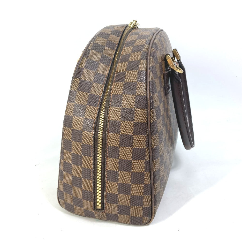 LOUIS VUITTON N41455 Damier Shoulder Bag, Nolita Bag, Boston Bag, Handbag, Damier Canvas, Women's, Ebene, Brown