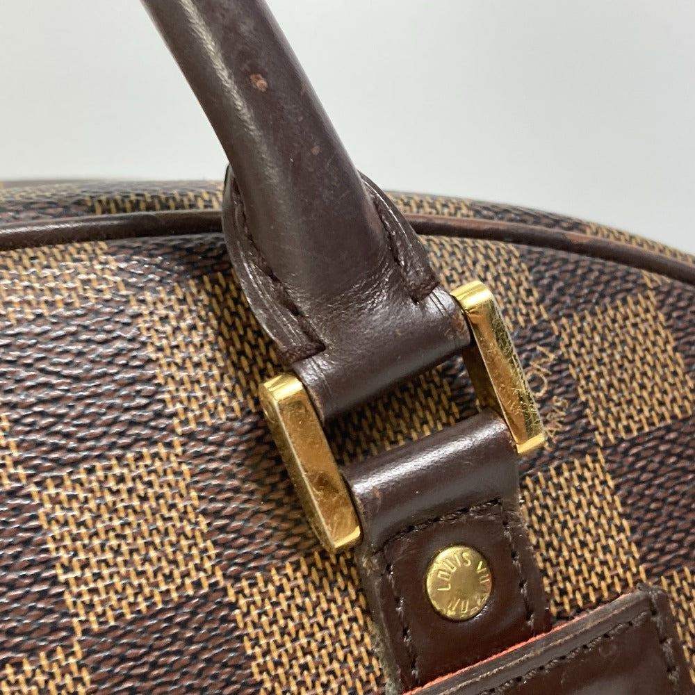 LOUIS VUITTON N41455 Damier Shoulder Bag, Nolita Bag, Boston Bag, Handbag, Damier Canvas, Women's, Ebene, Brown