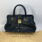 LOUIS VUITTON M91805 Suhali Angenieux PM Doctor Bag Handbag in Suhali Leather, Women's, Noir Black