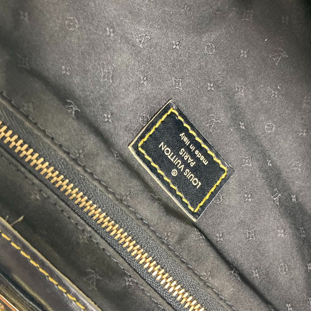 LOUIS VUITTON M91805 Suhali Angenieux PM Doctor Bag Handbag in Suhali Leather, Women's, Noir Black