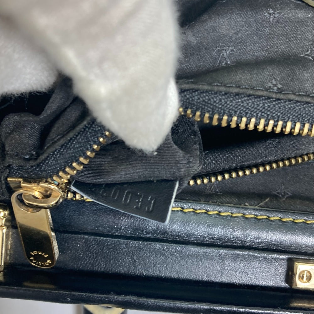 LOUIS VUITTON M91805 Suhali Angenieux PM Doctor Bag Handbag in Suhali Leather, Women's, Noir Black