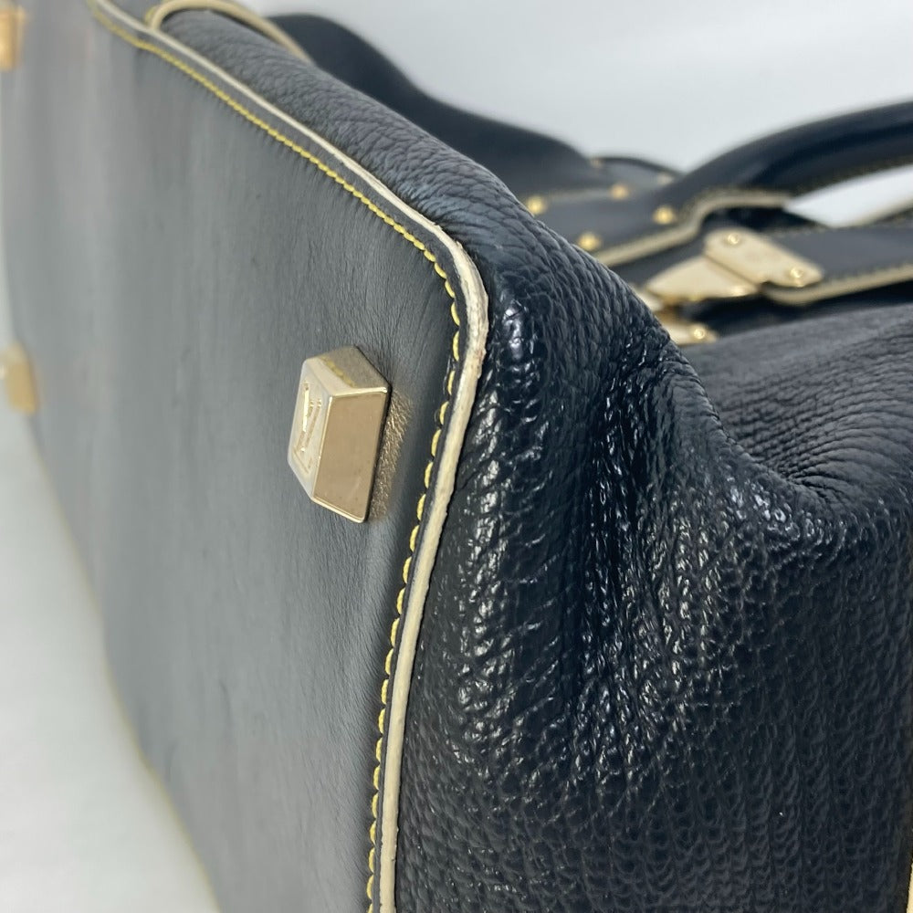 LOUIS VUITTON M91805 Suhali Angenieux PM Doctor Bag Handbag in Suhali Leather, Women's, Noir Black