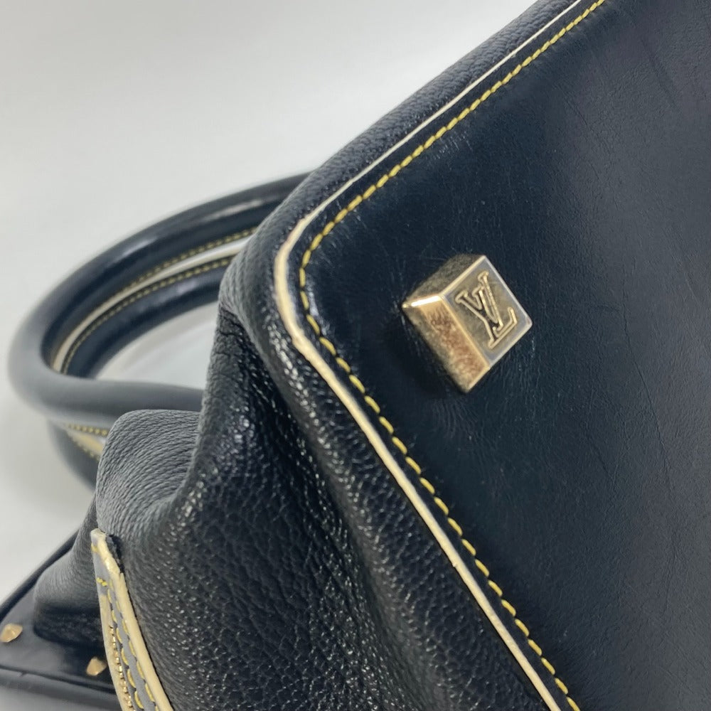 LOUIS VUITTON M91805 Suhali Angenieux PM Doctor Bag Handbag in Suhali Leather, Women's, Noir Black