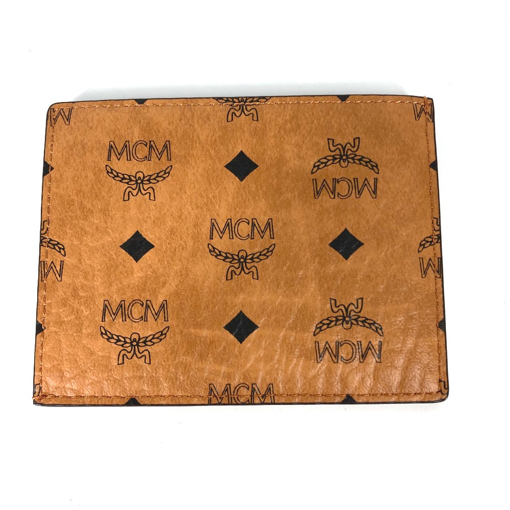 MCM SAMBYPEN コラボ サムバイペン ヴィセトス ラビット うさぎ 名刺入れ パスケース カードケース レザー メンズ ブラウン