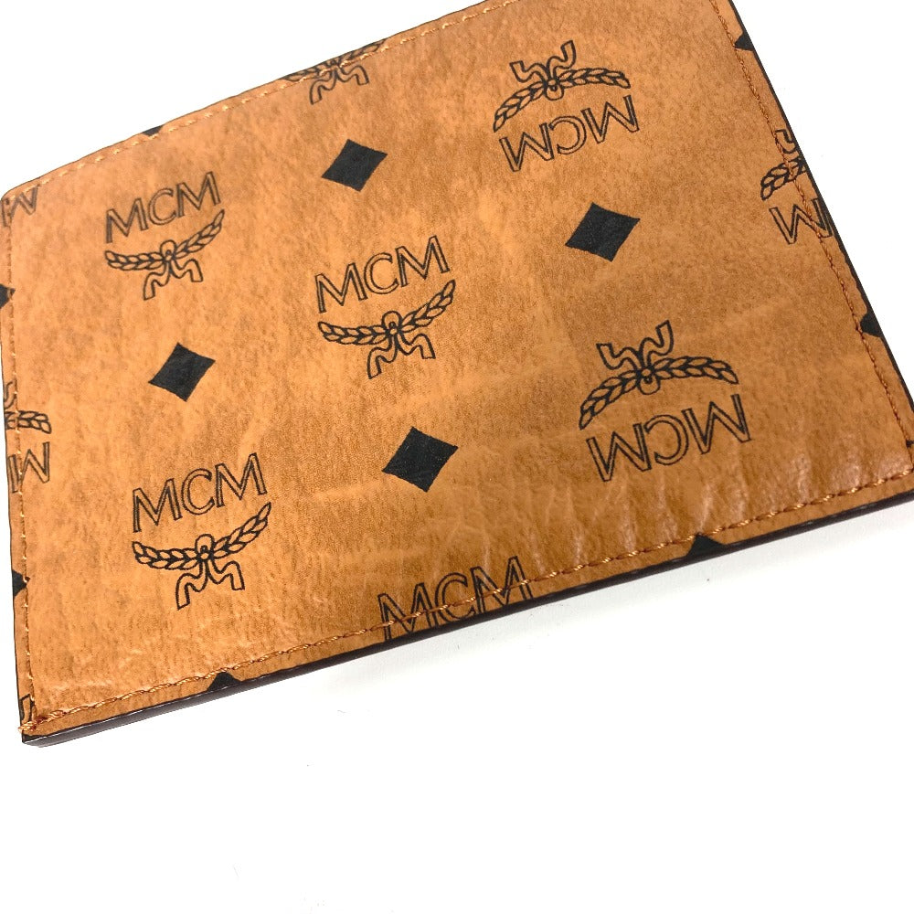 MCM SAMBYPEN コラボ サムバイペン ヴィセトス ラビット うさぎ 名刺入れ パスケース カードケース レザー メンズ ブラウン