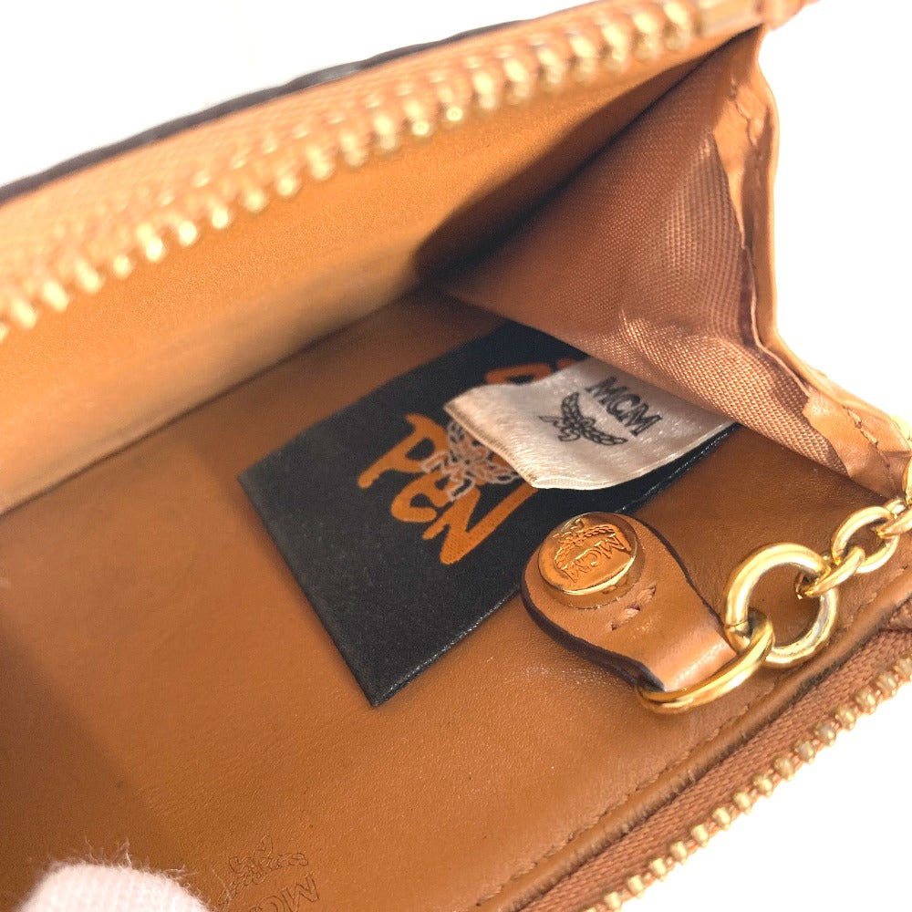MCM SAMBYPEN コラボ サム・バイ・ペン ラビット ヴィセトス 財布 小銭入れ コインケース レザー メンズ ブラウン
