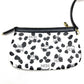 MCM LOVELESS collaboration Dalmatian studded shoulder bag/tote bag in coated leather, available in white and black.