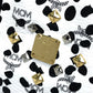 MCM LOVELESS collaboration Dalmatian studded shoulder bag/tote bag in coated leather, available in white and black.