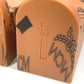 MCM Visetos Bearbrick BE@RBRICK 100% &amp; 400% Set of 2 Figures, Dolls, Plush Toys, Plastic, Men's, Brown