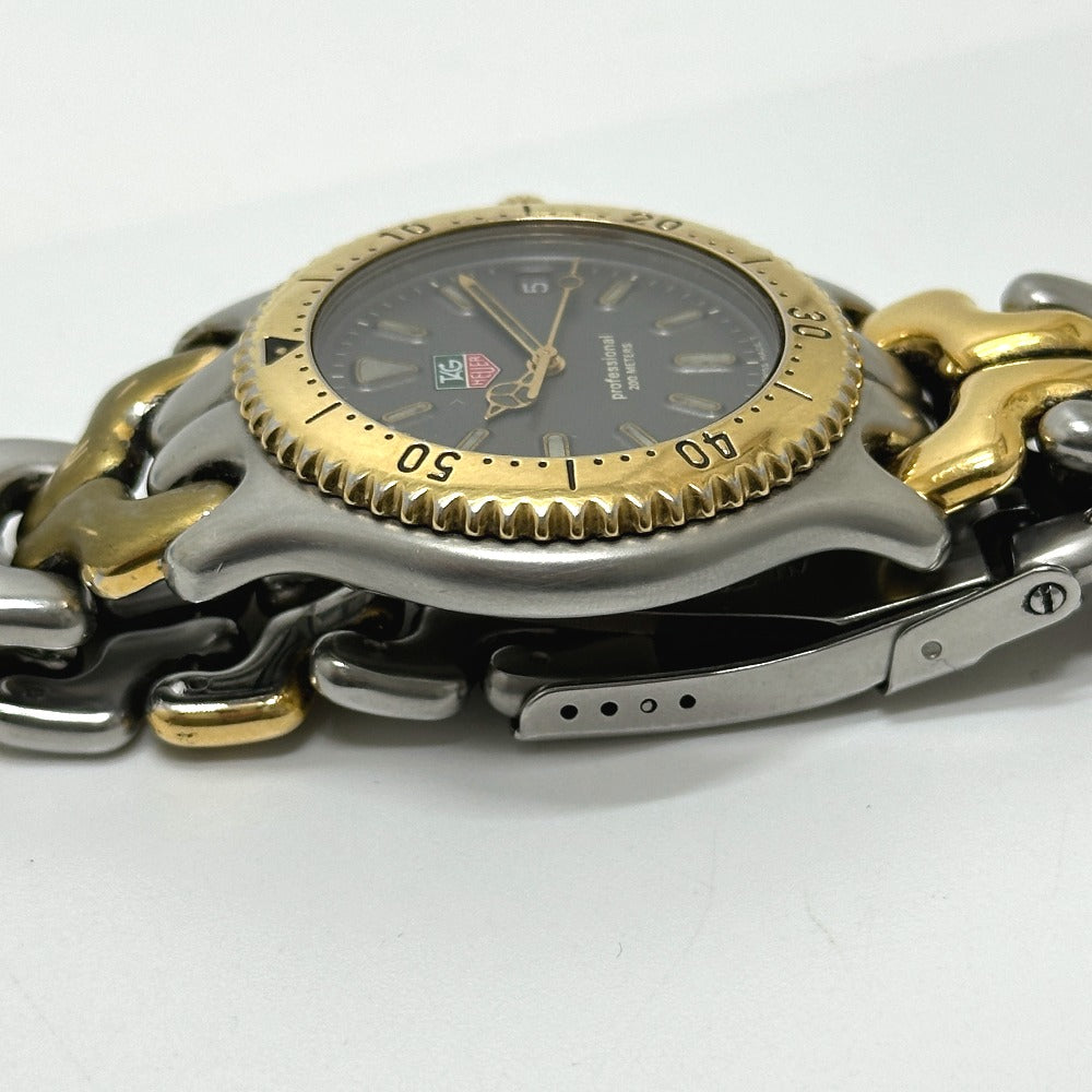 TAG HEUER S95.206 セルシリーズ プロフェッショナル 200ml クオーツ 腕時計 SS メンズ シルバー