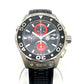 TAG HEUER CAJ2113 AIR-K1 Aquaracer Kei Nishikori Model Chronograph Date Automatic Watch, Stainless Steel, Men's, Silver