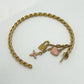 LOUIS VUITTON M65481 Creole Sweet Monogram Hoop Earrings in Metal, Pink, for Women