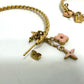 LOUIS VUITTON M65481 Creole Sweet Monogram Hoop Earrings in Metal, Pink, for Women