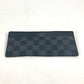 LOUIS VUITTON N63084 Damier Graphite Portefeuille Long Card Case Only, Business Card Holder, Card Case, Damier Graphite Canvas, Men's, Black