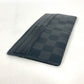 LOUIS VUITTON N63084 Damier Graphite Portefeuille Long Card Case Only, Business Card Holder, Card Case, Damier Graphite Canvas, Men's, Black