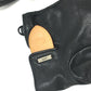 LOUIS VUITTON MP2429 Gon LV Staple Edition Gloves, Cashmere, Women's, Black