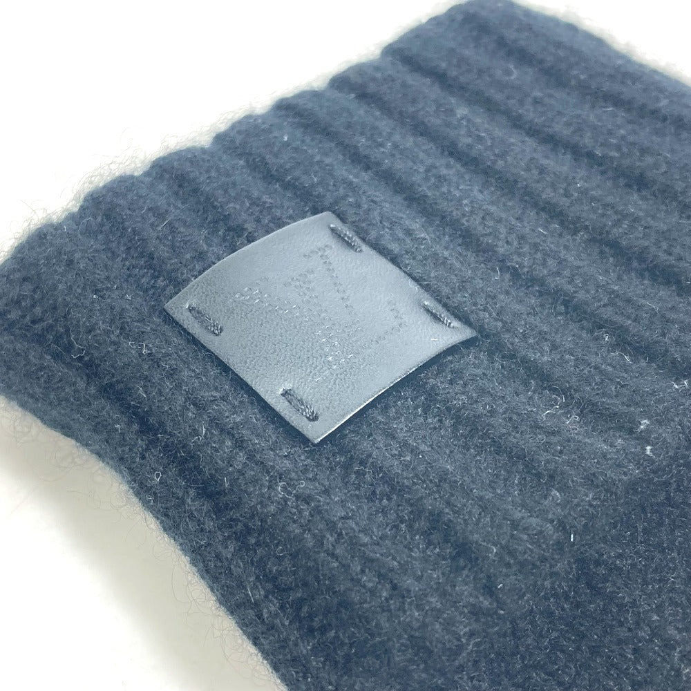 LOUIS VUITTON M72682 Damier Gon Helsinki Gloves, Cashmere, Men's, Black