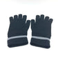 LOUIS VUITTON M73470 Gon Mai Monogram Eclipse Wool Gloves, Men's, Black
