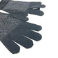 LOUIS VUITTON M73470 Gon Mai Monogram Eclipse Wool Gloves, Men's, Black
