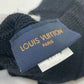 LOUIS VUITTON M73470 Gon Mai Monogram Eclipse Wool Gloves, Men's, Black