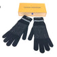 LOUIS VUITTON M73470 Gon Mai Monogram Eclipse Wool Gloves, Men's, Black