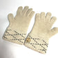 LOUIS VUITTON M58363 Gon Maltage Wool Gloves, Women's, Beige