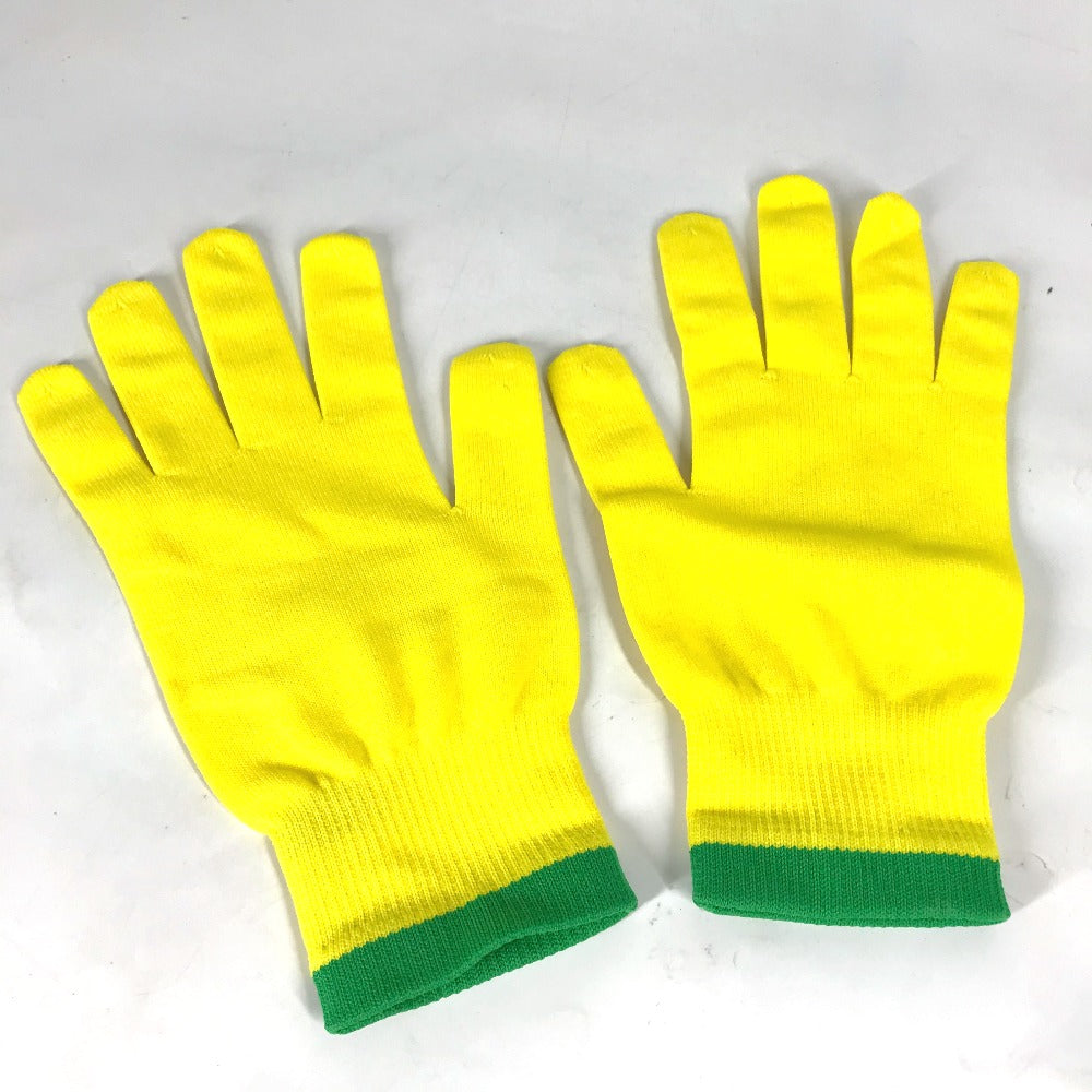 LOUIS VUITTON MP2370 Gon RGB Gloves, Men's Nylon, Yellow