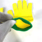LOUIS VUITTON MP2370 Gon RGB Gloves, Men's Nylon, Yellow