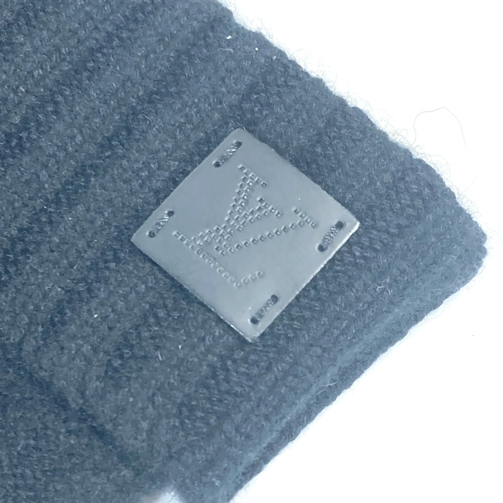 LOUIS VUITTON M72682 レザーパッチ 革タグ ゴンヘルシンキ ダミエ グローブ 手袋 カシミヤ メンズ ブラック - brandshop-reference