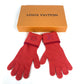 LOUIS VUITTON M70838 ゴン ポップ モノグラム グローブ グローブ アクセサリー 手袋 ウール/カシミヤ レディース ピンク - brandshop-reference