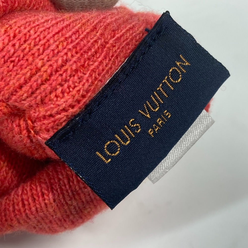 LOUIS VUITTON M70838 ゴン ポップ モノグラム グローブ グローブ アクセサリー 手袋 ウール/カシミヤ レディース ピンク - brandshop-reference